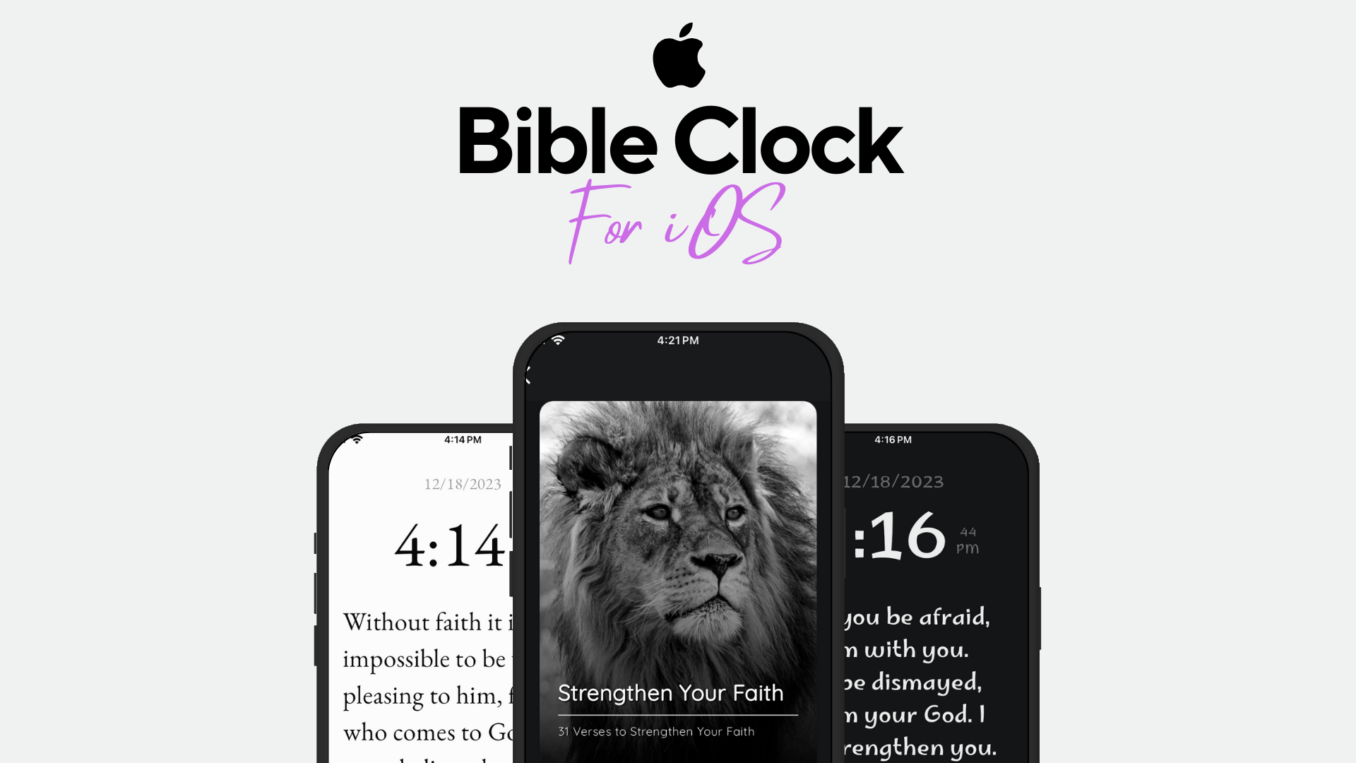 Launching "Bible Clock" for iOS: Your Daily Dose of Devotion and Time