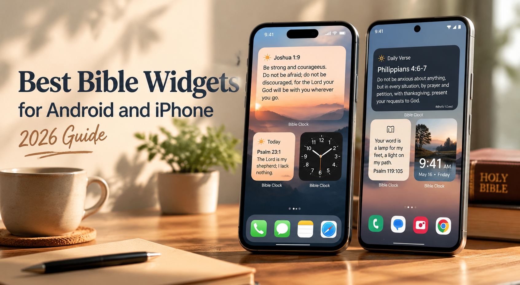 Best Bible Widgets for Android and iPhone (2026)