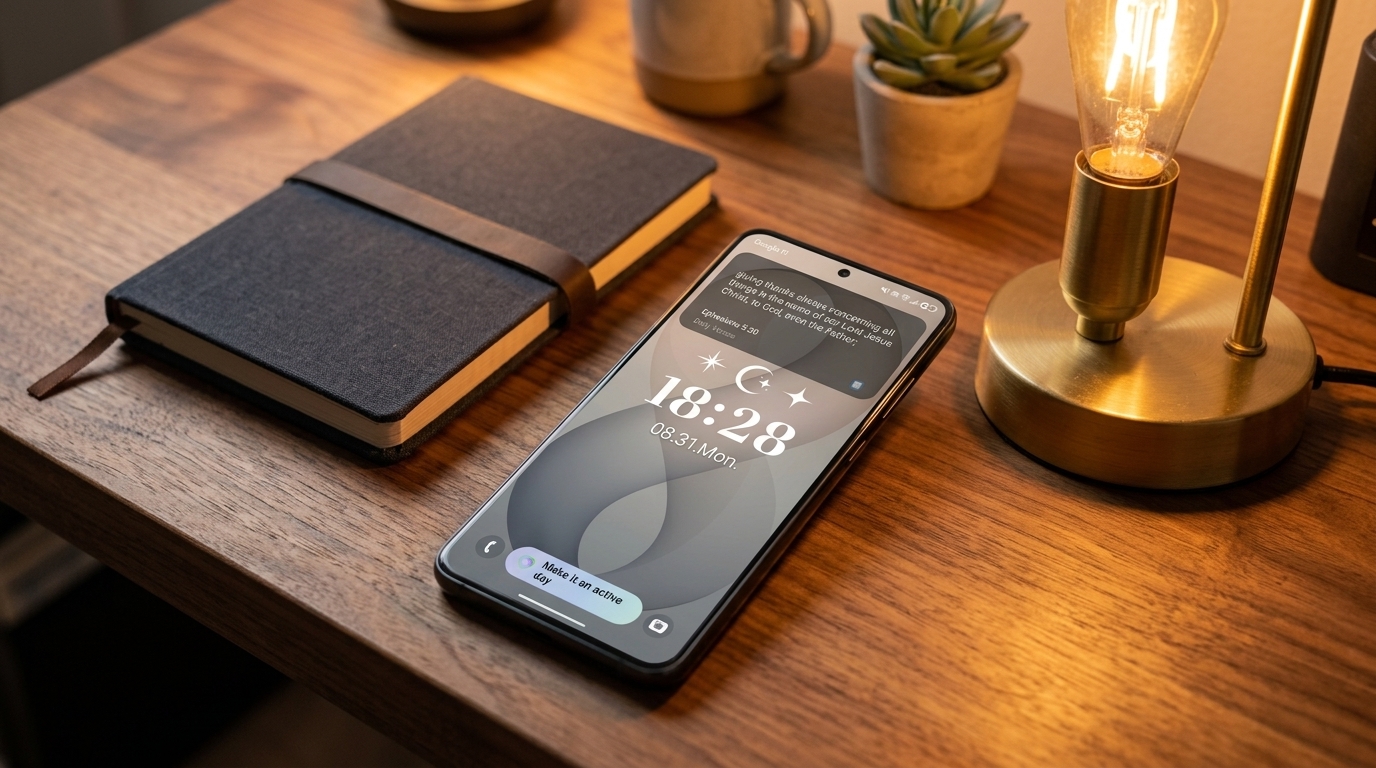 Bible Verse Lock Screen Widget: How to Put Daily Scripture on Your Phone (Bible Clock 2.17)