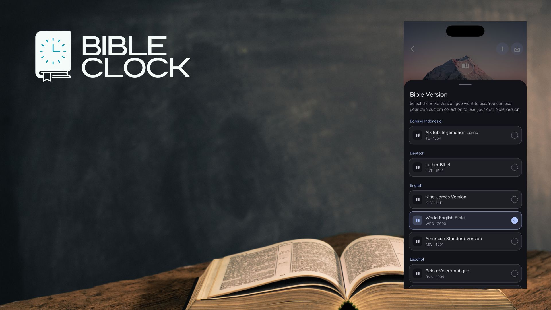 Bible Clock 2.7.0: Faster Collections, Better Topic Verses