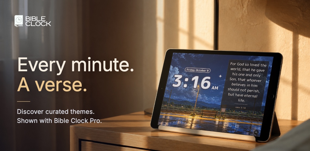 Bible Clock 3.0: Curated Themes for Your Bible Verse Clock