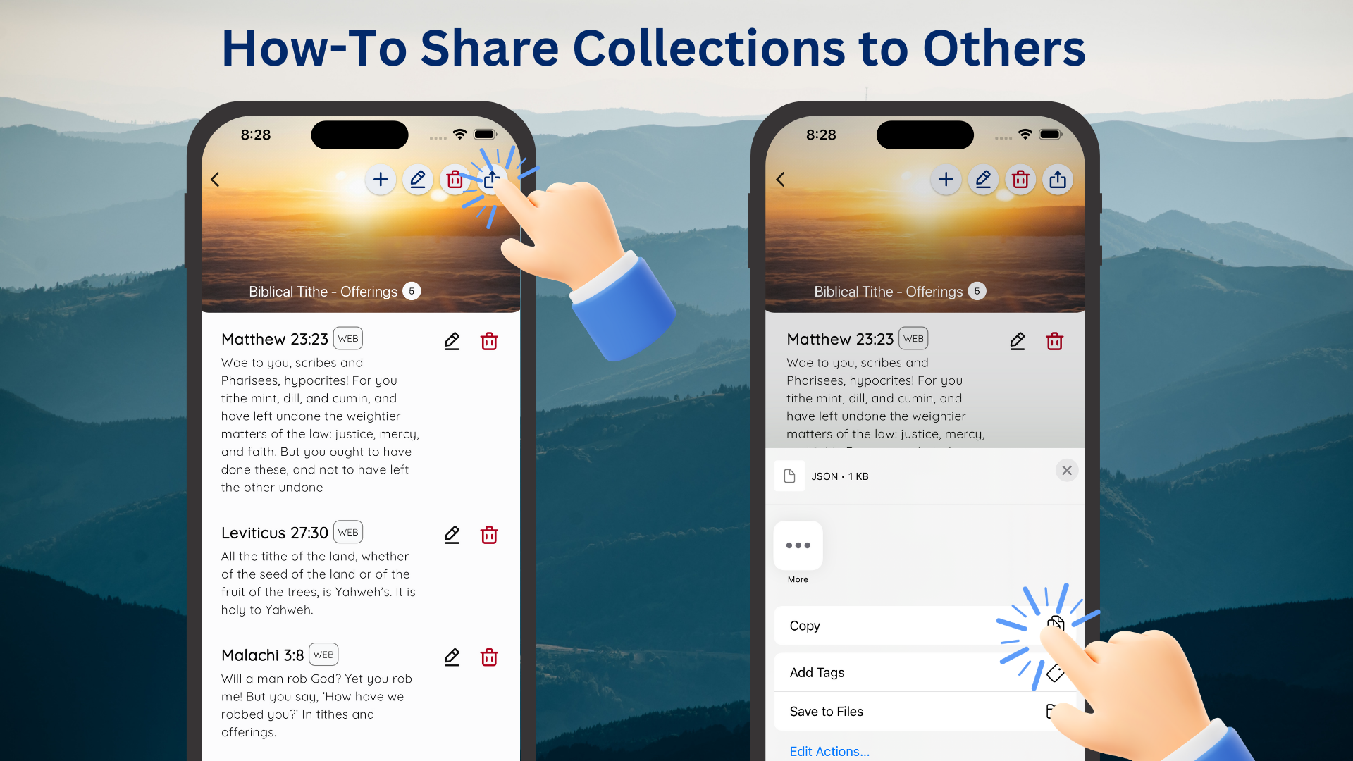 How to share collection