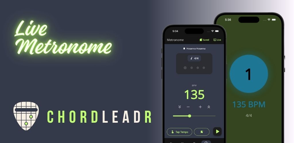 ChordLeadR 0.9.3: Enhanced Metronome with Live Performance Mode ChordLeadR 0.9.3: Enhanced Metronome with Live Performance Mode