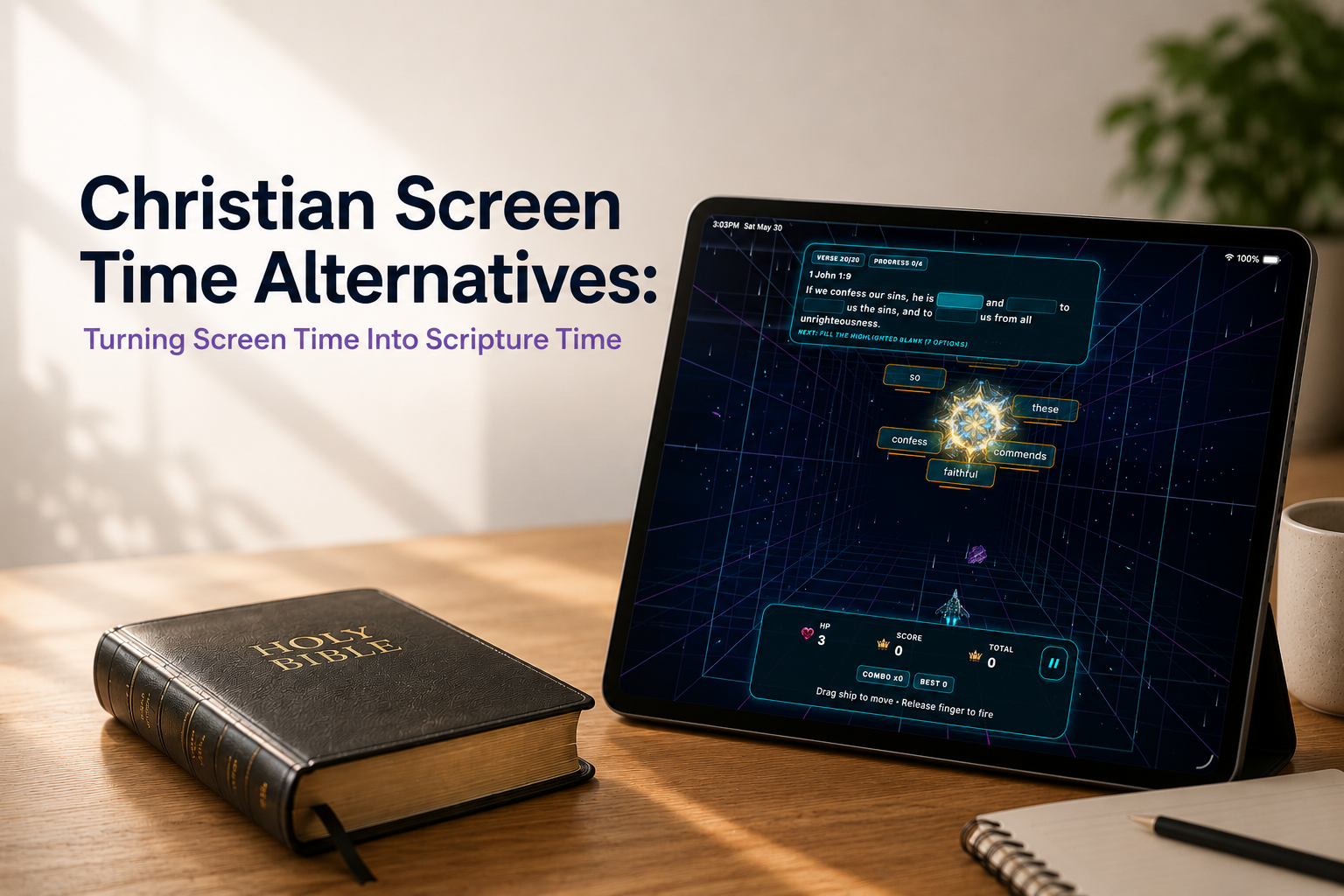 Christian Screen Time Alternatives: Turning Screen Time Into Scripture Time