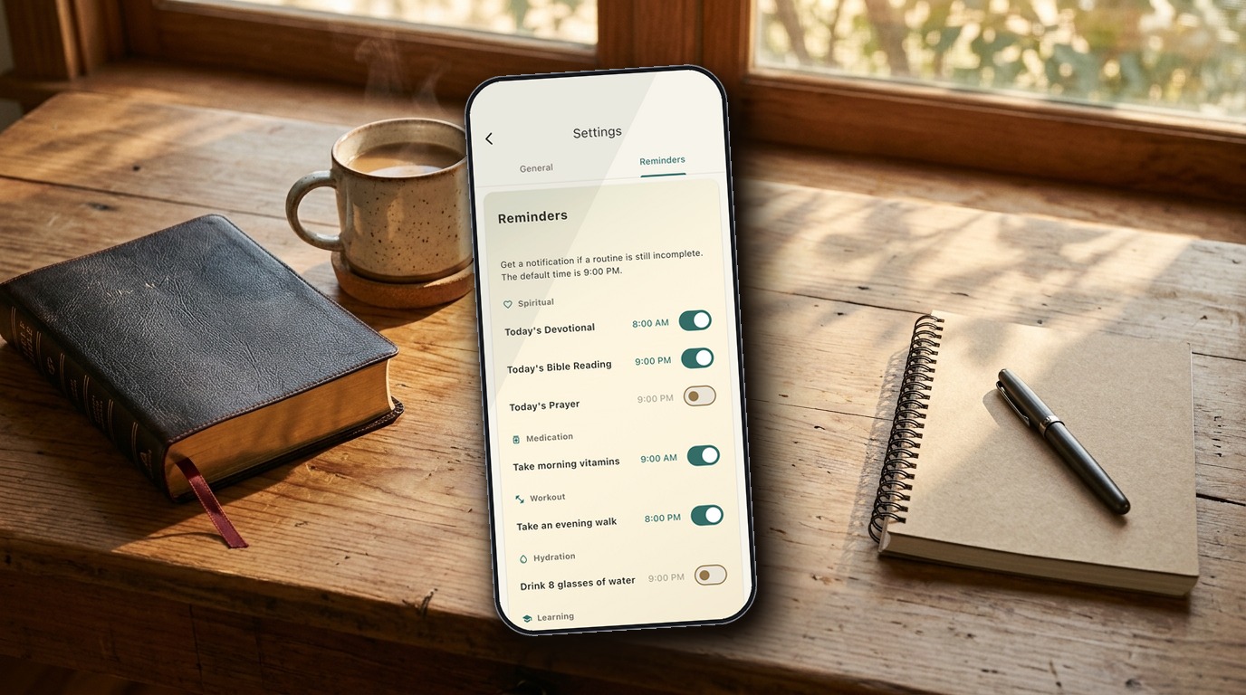 EveryDo 1.3: Christian Habit Reminders for Prayer and Bible Reading