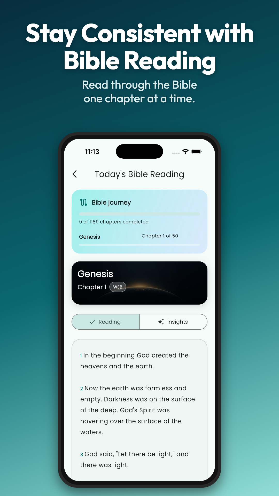 EveryDo Bible reading journey screen