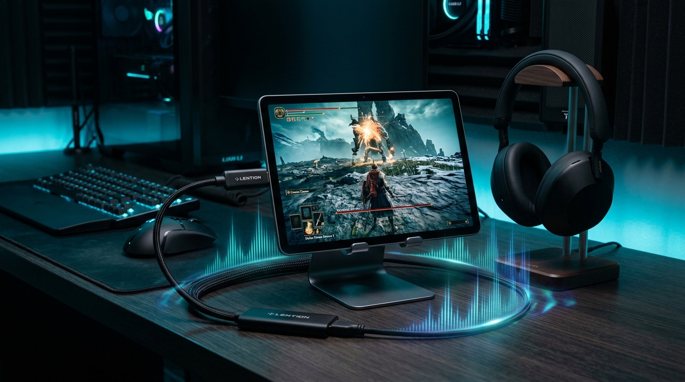 HDMI Monitor 1.4 실시간 오디오 지원 추가: 안드로이드 태블릿을 완전한 휴대용 모니터로