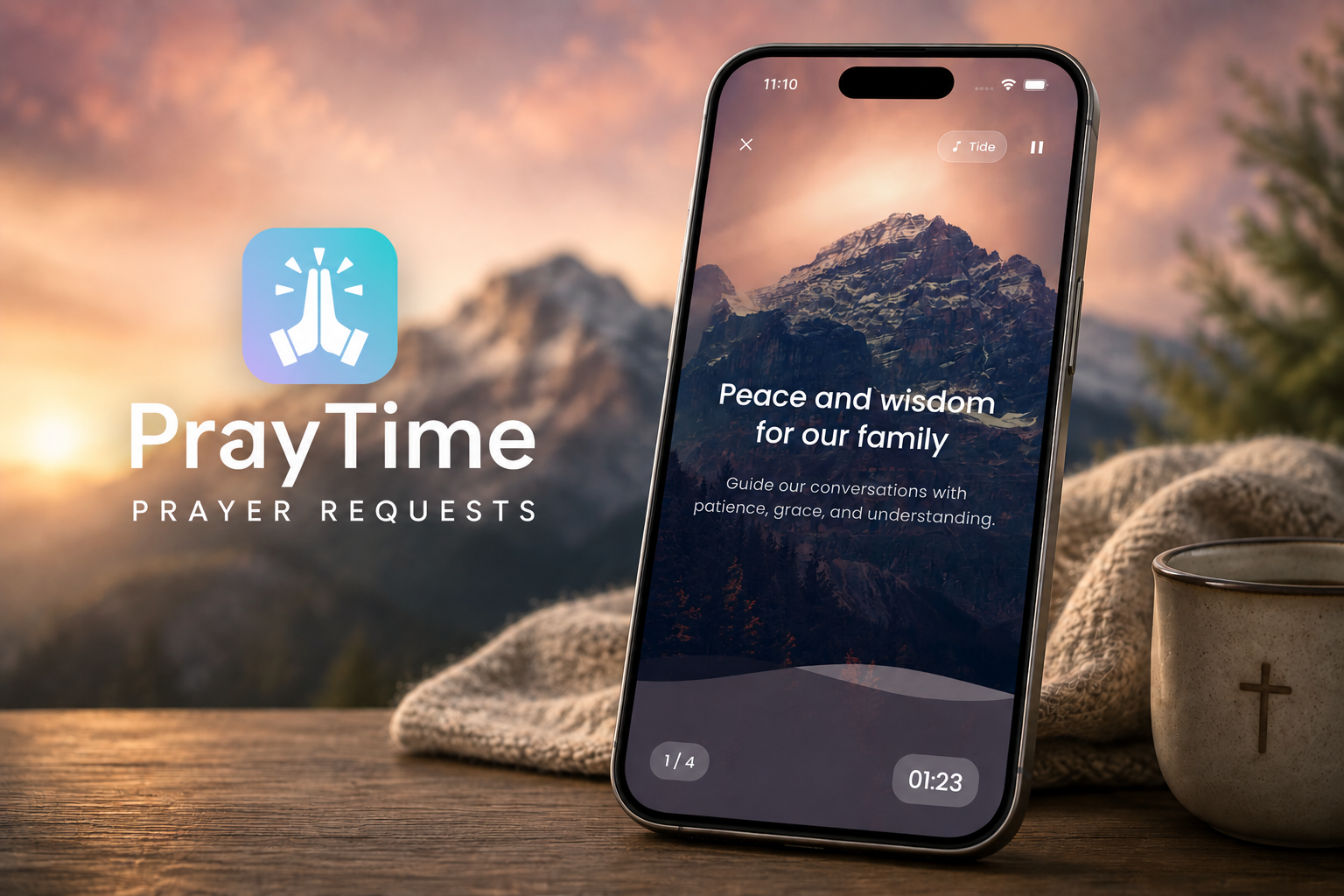 PrayTime 2.0: A Prayer Management App, Journal, and Timer