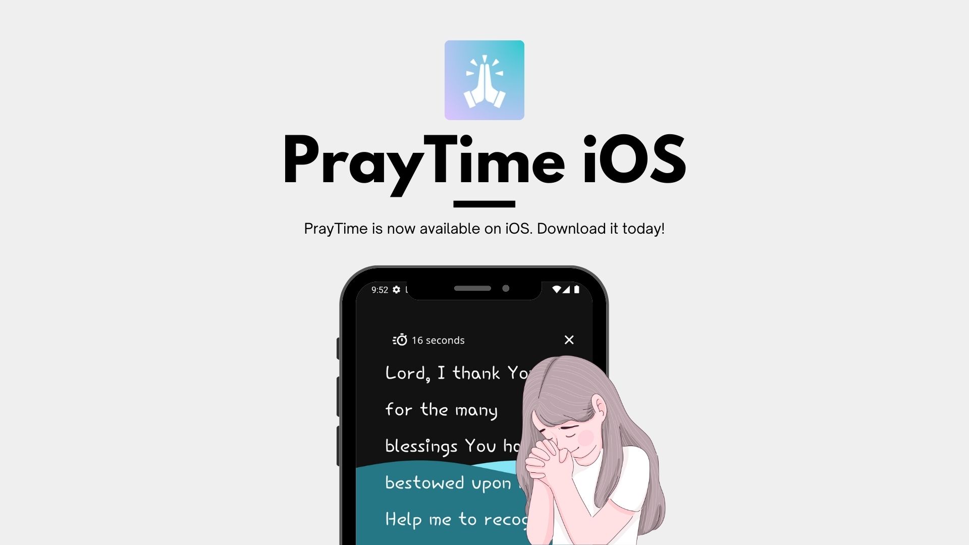 PrayTime iOS App Now Available! Your Companion for a Deeper Prayer Journey