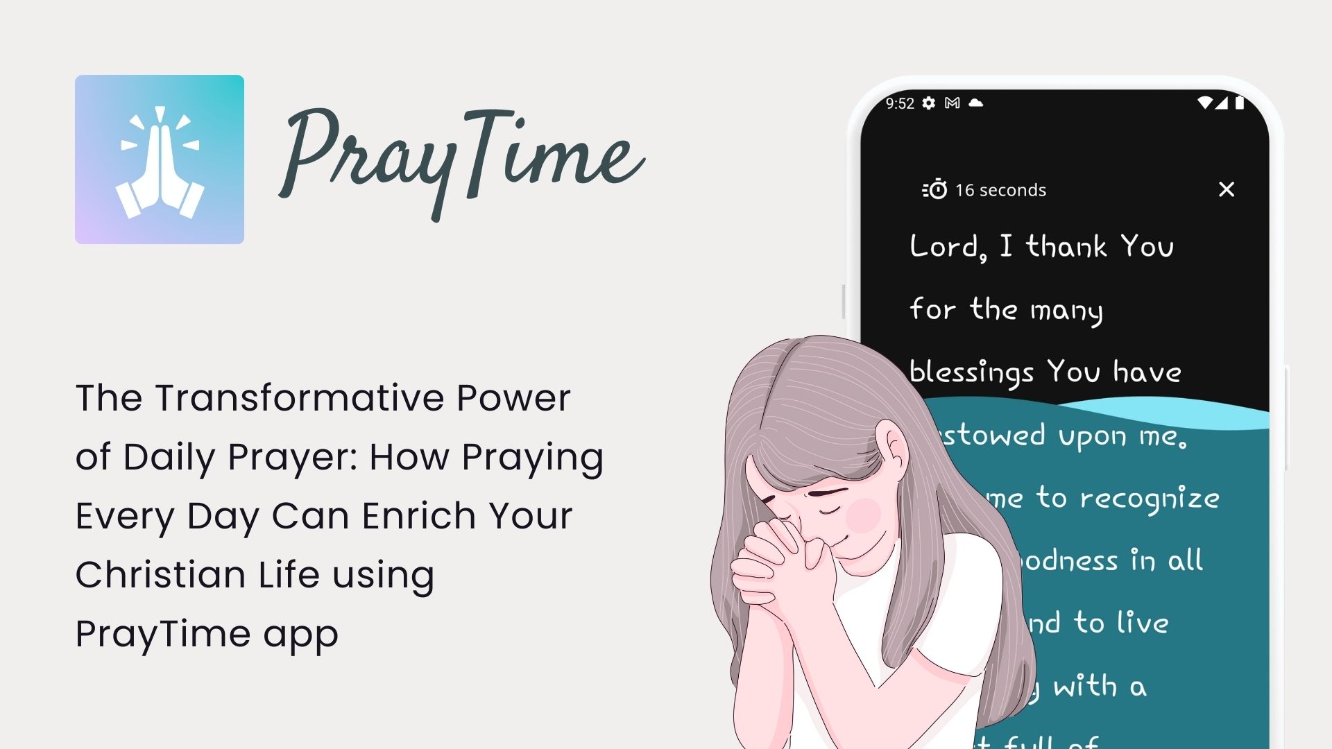 The Transformative Power of Daily Prayer: How Praying Every Day Can Enrich Your Christian Life using PrayTime app