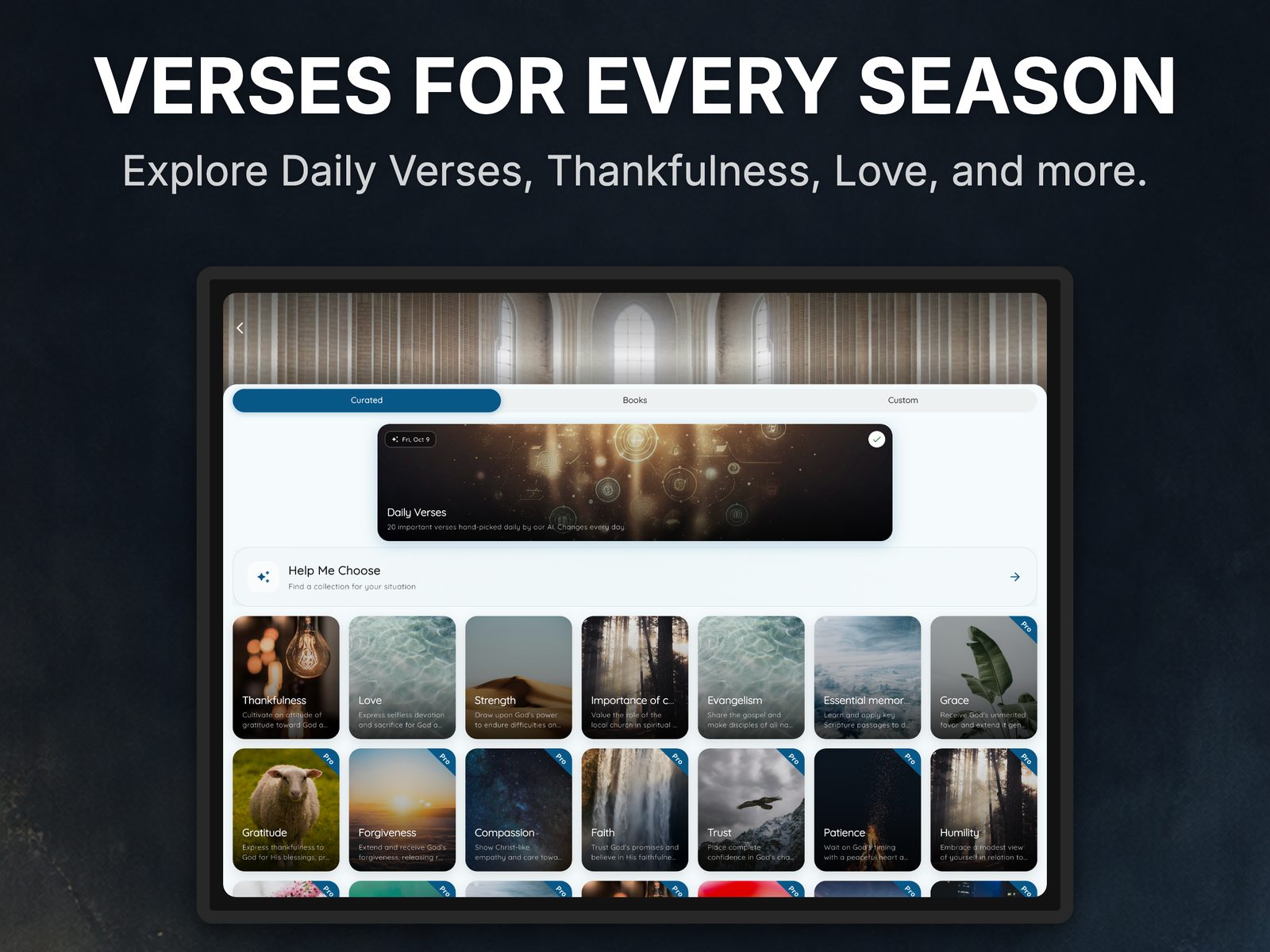 Bible Clock verse collections