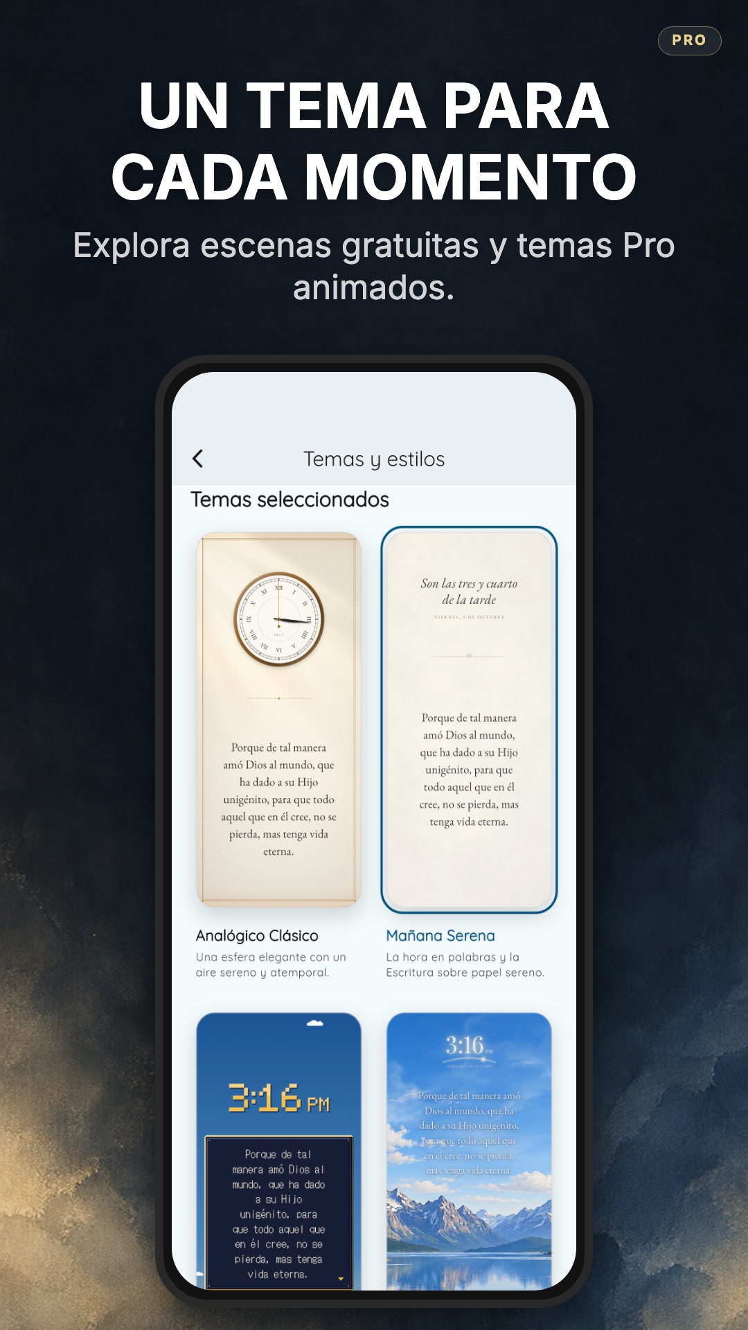 Galería Temas y estilos de Bible Clock