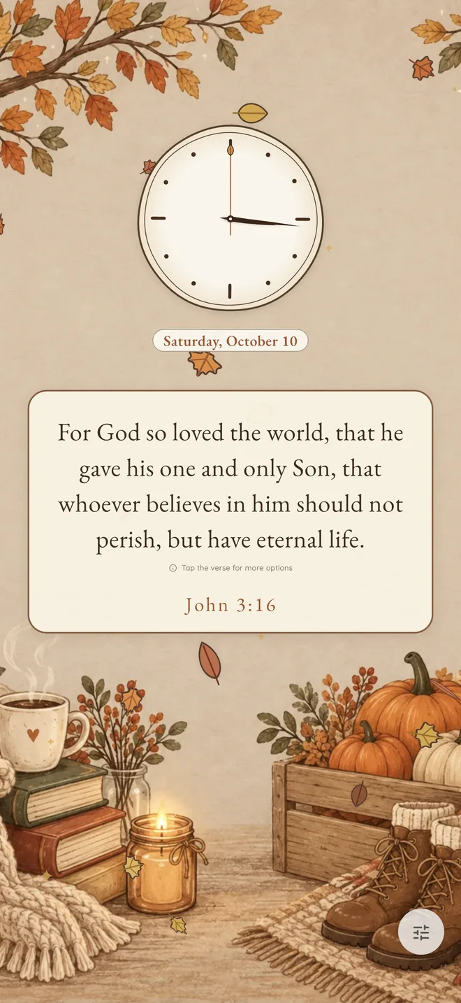 Seedtime and Harvest theme in Bible Clock