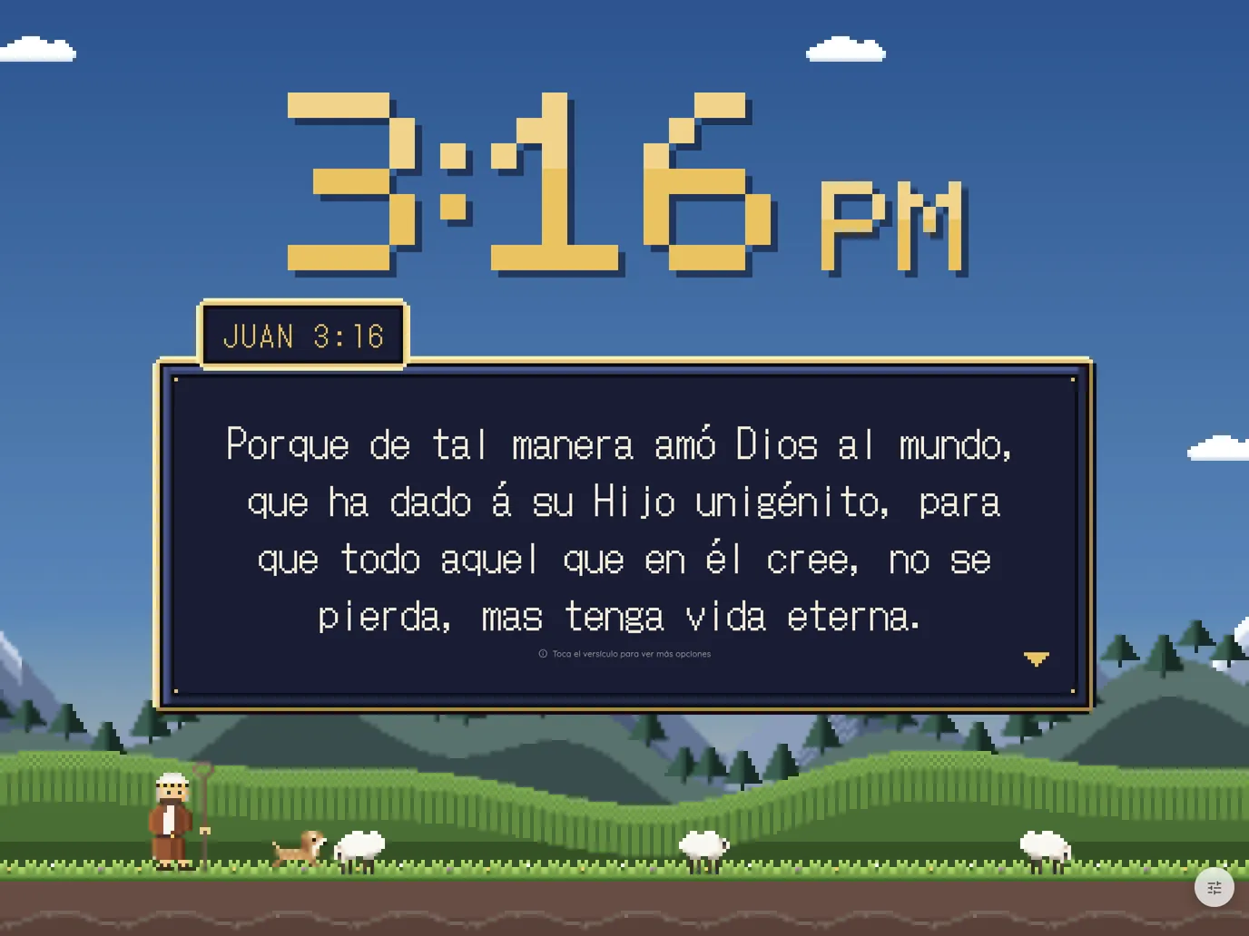 Tema La Vigilia del Pastor en Bible Clock