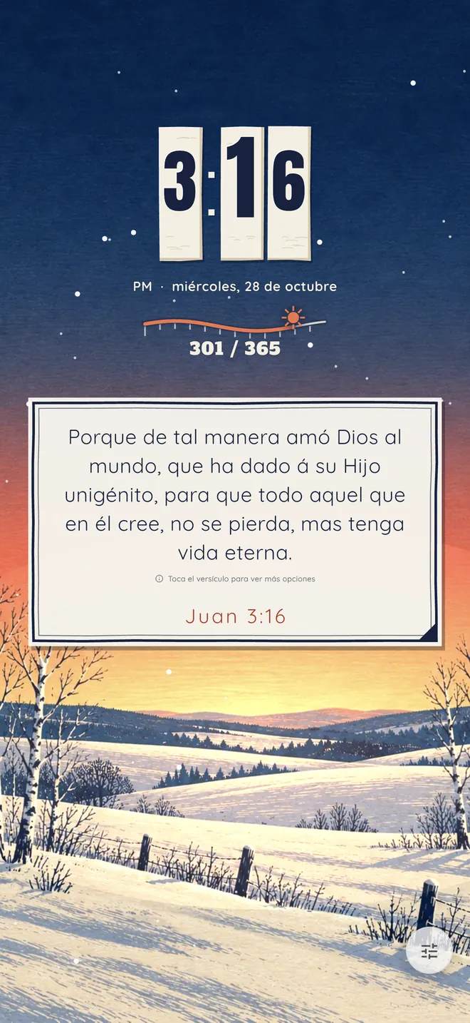 Tema Todo nuevo en Bible Clock