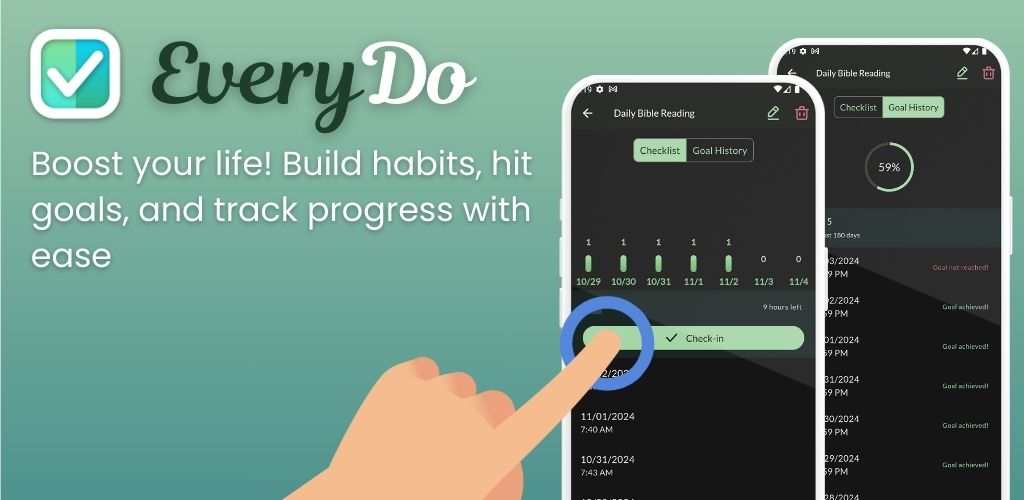 EveryDo (Beta) - Your Personal Habit & Routine Tracker