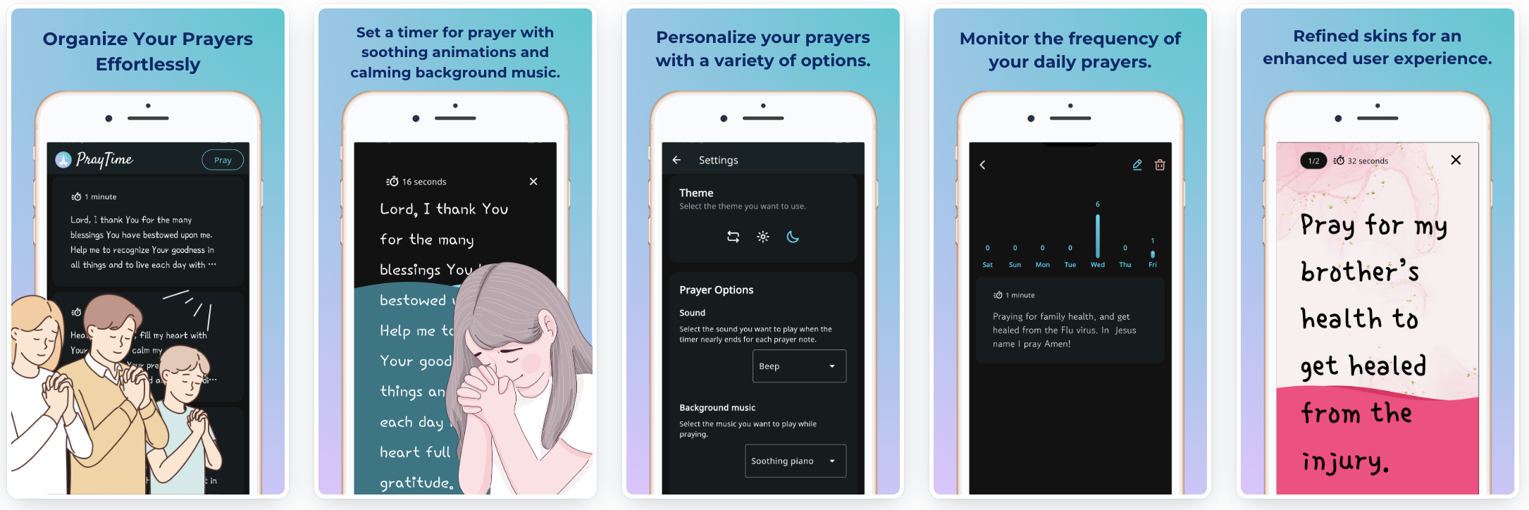 PrayTime App Screenshots