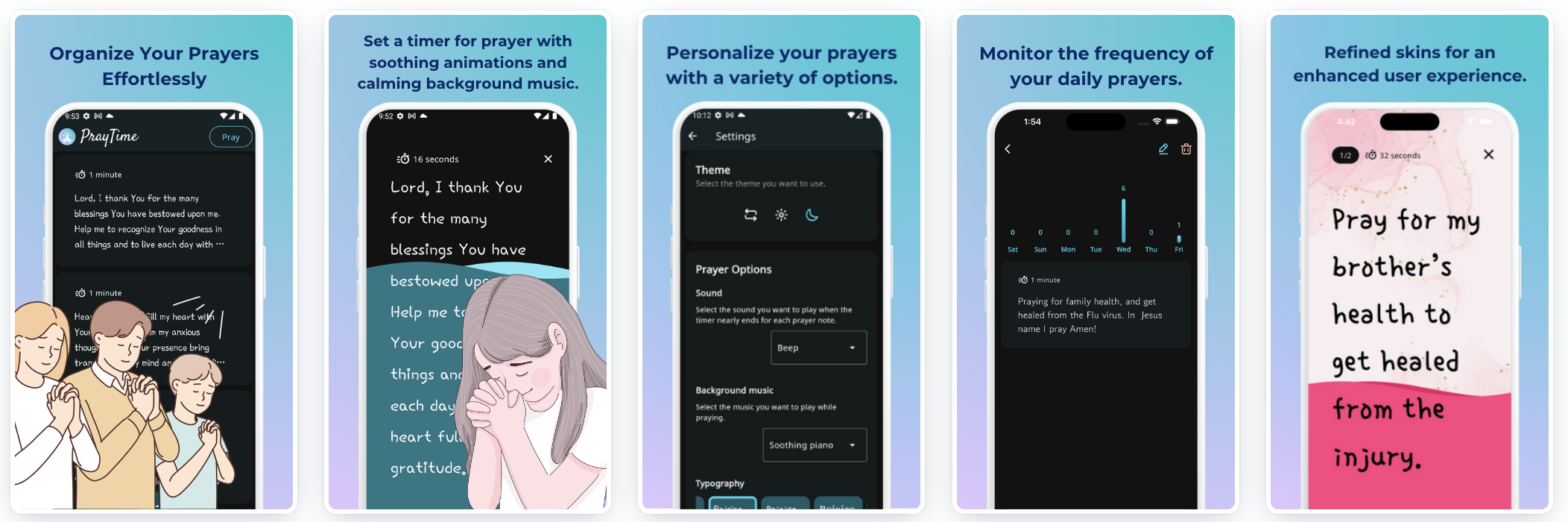 PrayTime App Screenshots